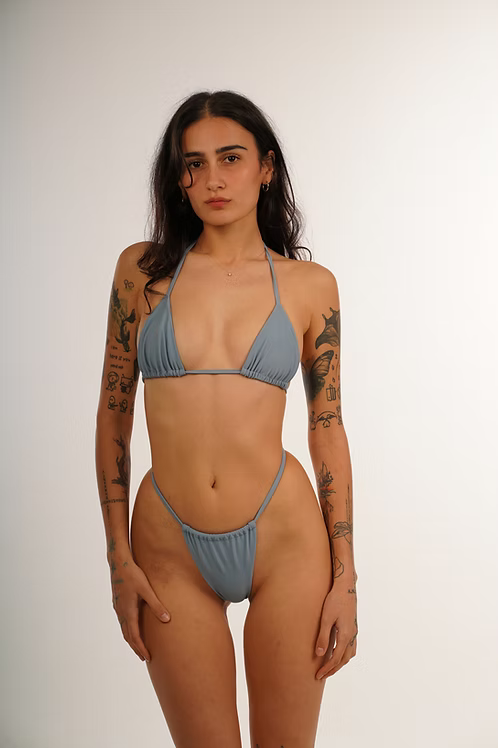 Athena Top: Blue